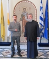 Από την επίσκεψη του Ευρωβουλευτή J. Walesa στην Ιερά Αρχιεπισκοπή, 14.3.2011 